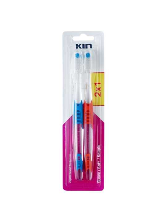 Kin cepillo suave 2x1