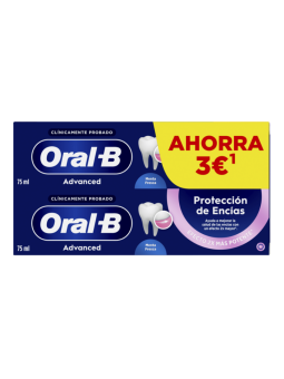 Oral-b pasta advance encias 2 x 75 ML