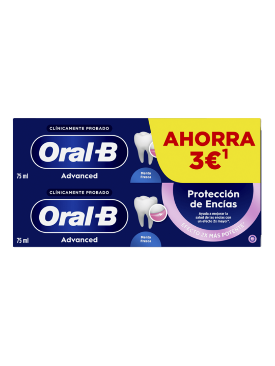 Oral-b pasta advance encias 2 x 75 ML