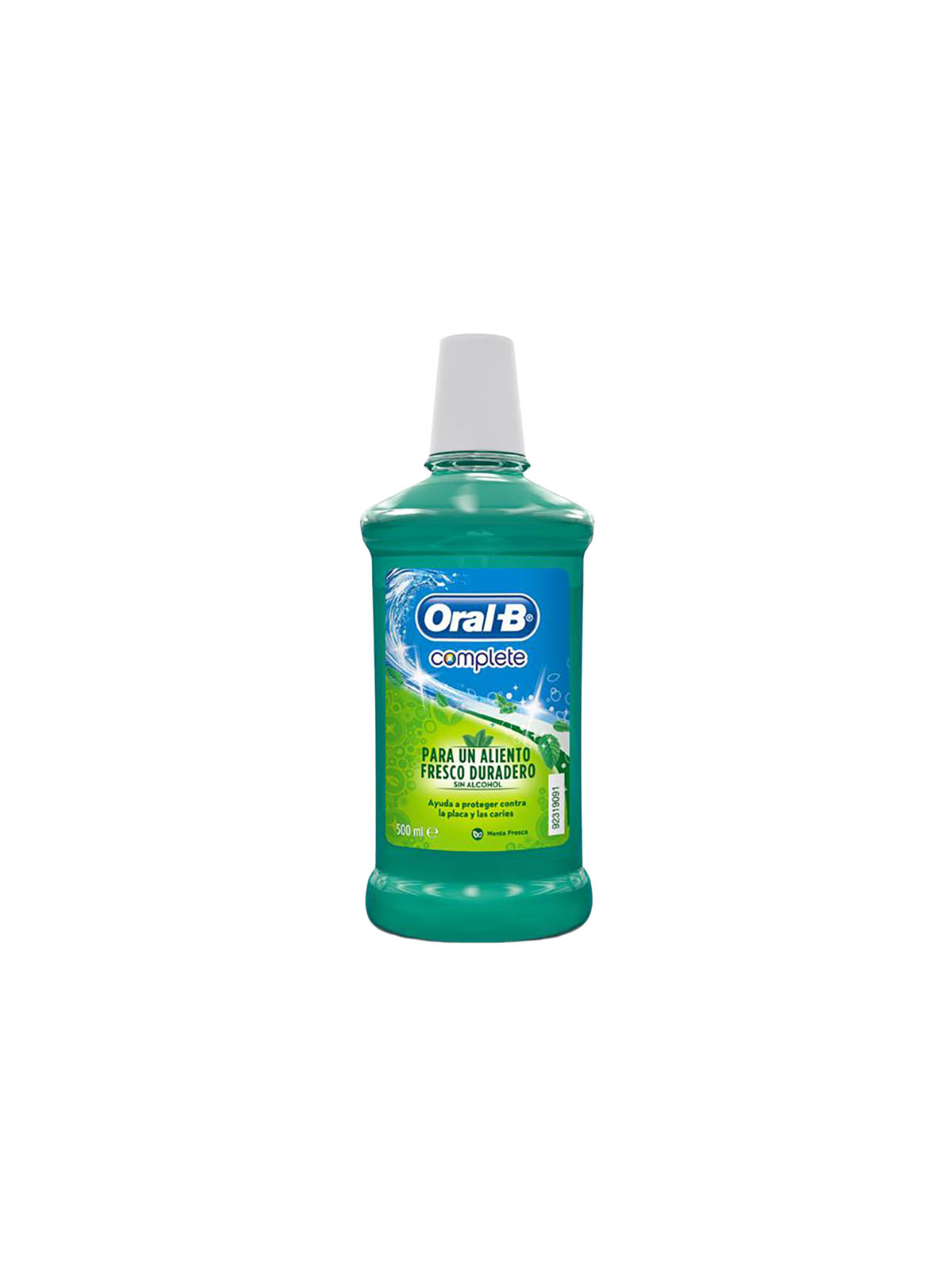 Oral-b colutorio complete sin alcohol menta 500 ml