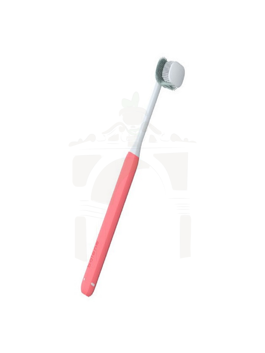 CEPILLO DENTAL ADULTO BALENE 1 UNIDAD SUAVE COLOR CORAL