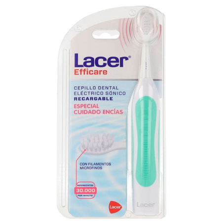Lacer Cepillo dental electrico sonico lacer efficare especial cuidado encias