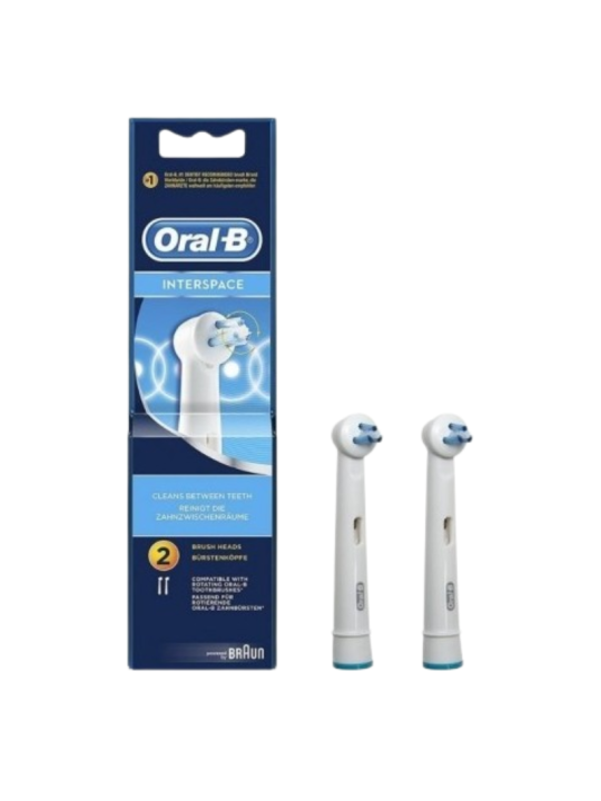 ORAL-B interspace recambio 2 cabezales