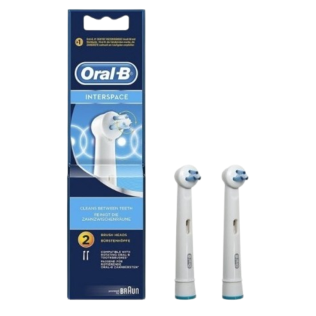 ORAL-B interspace recambio 2 cabezales