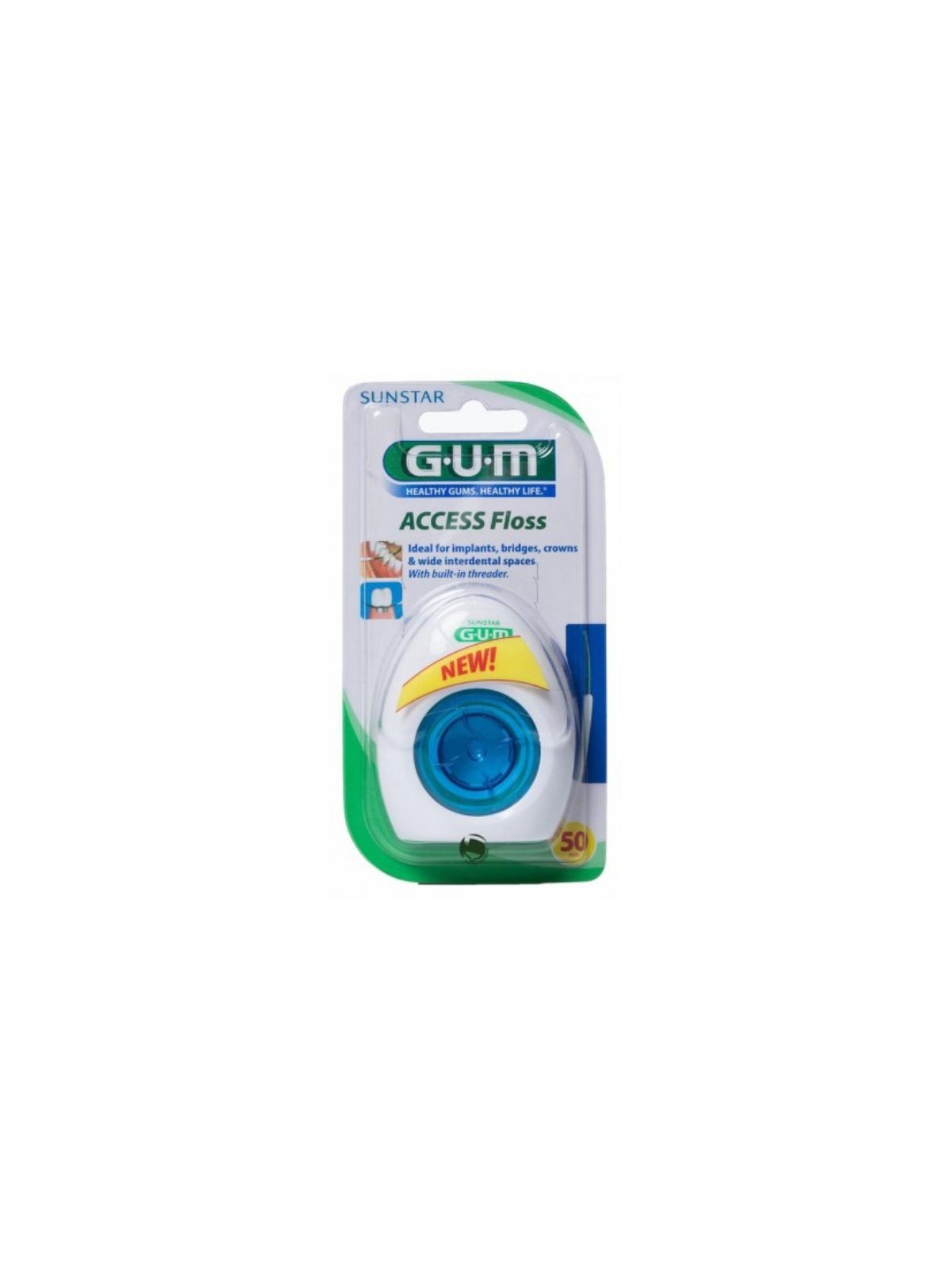 Gum seda access floss 3200 (azul)