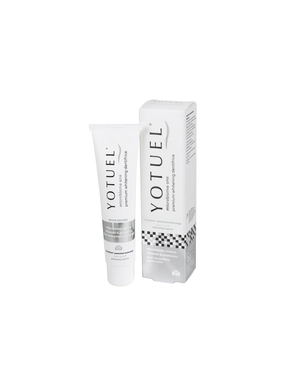 Yotuel dentífrico blanqueador microbioma one white premium