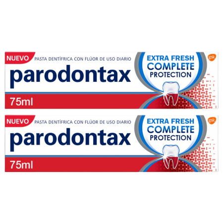Parodontax complete protección extra fresh duplo 75ml