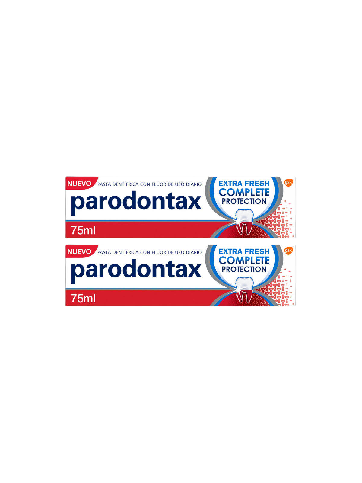 Parodontax complete protección extra fresh duplo 75ml