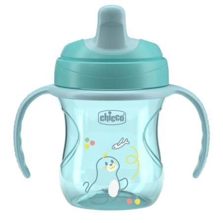 Chicco vaso entrenamiento azul 6m+ 200ml