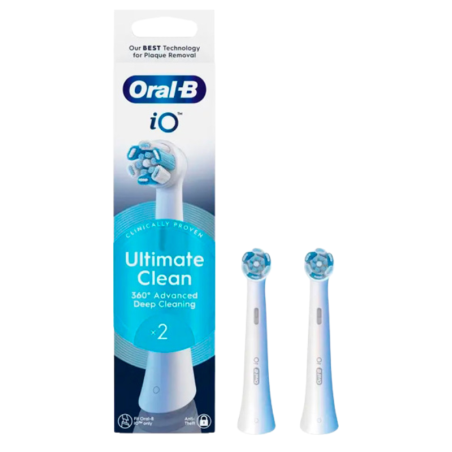 Oral b recambio IO ultimate clean 2uds blanco