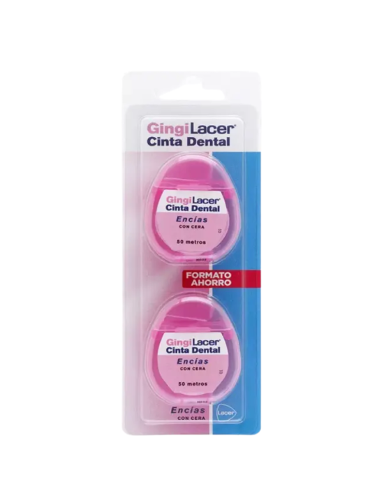 Gingilacer Cinta Dental 50 m (Pack Duplo)