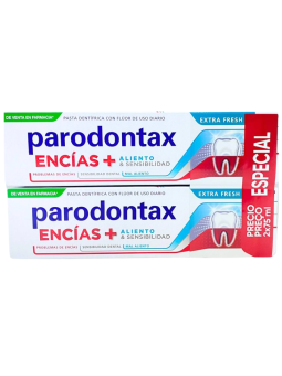 Parodontax duplo encías aliento y sensibilidad