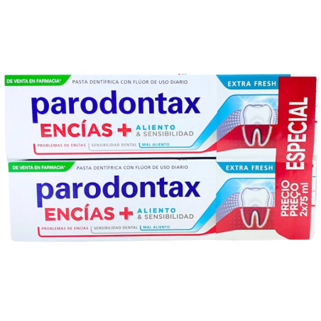 Parodontax duplo encías aliento y sensibilidad