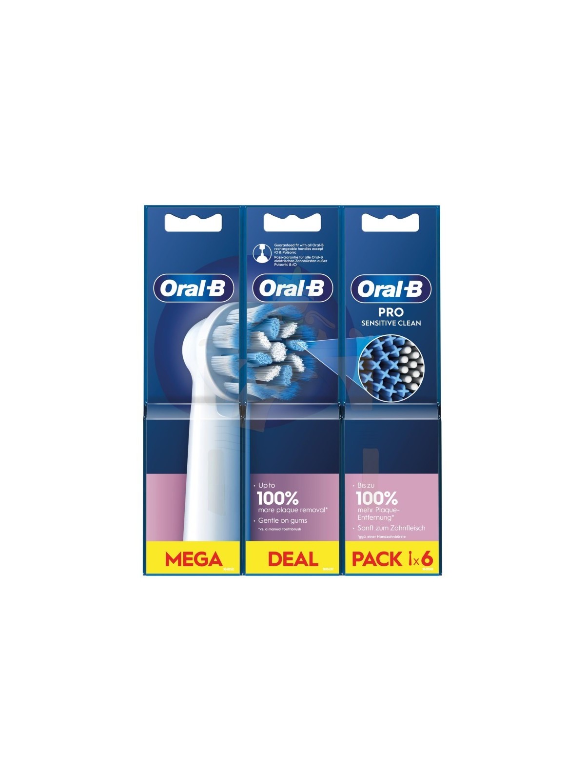 ORAL-B RECAMBIO SENSITIVE CLEAN 6 CABEZALES