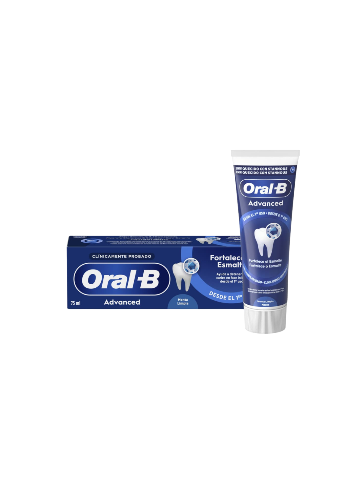 Oral-b pasta advanced fortalece esmalte 75 ml