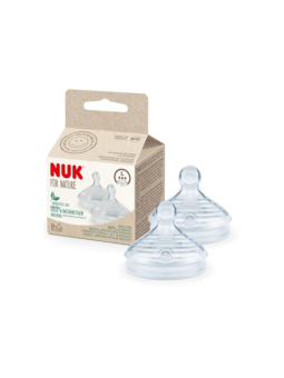 Nuk tetina silicona nature sense 2 l