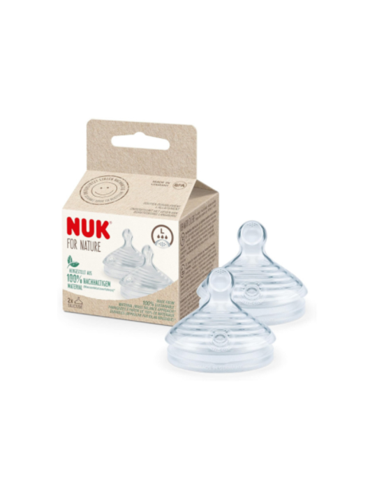 Nuk tetina silicona nature sense 2 l