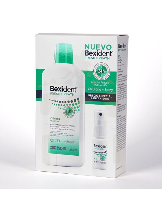 BEXIDENT PACK FRESH BREATH COLUTORIO + SPRAY