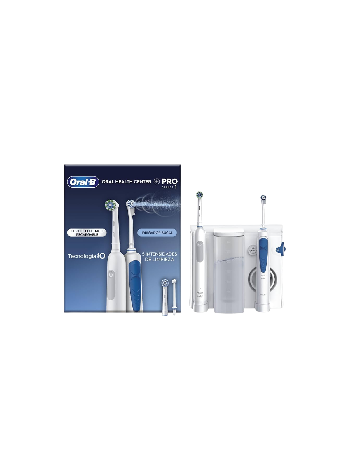Oral B centro dental irrigador eléctrico oxyjet + pro 1 series
