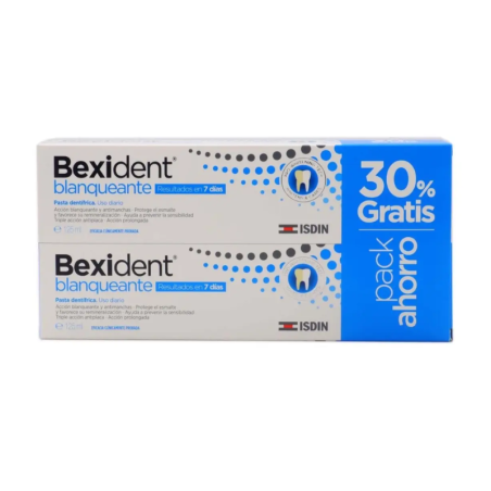 isdin Bexident blanqueante pasta 125ml duplo