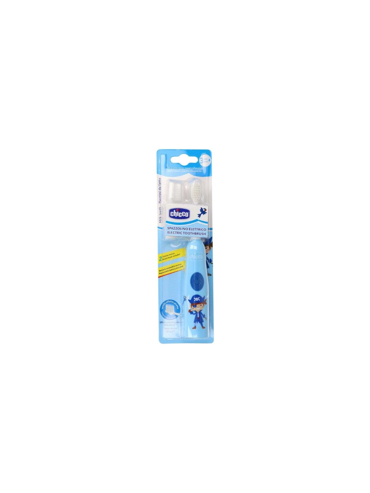 Chicco Cepillo dental eléctrico infantil azul