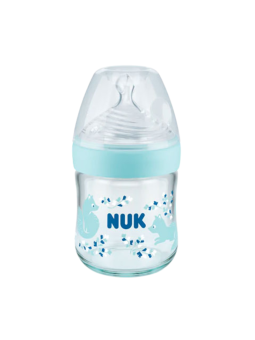 Nuk biberon cristal silicona nature sense S 150 ml