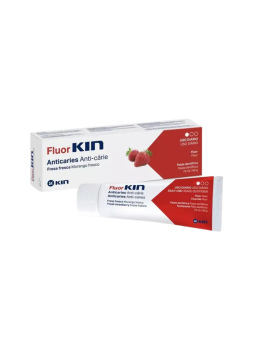 Kin FluorKin anticaries pasta dentífrica 75ml sabor fresa freca