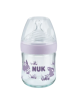 Nuk biberon cristal silicona nature sense S 150 ml