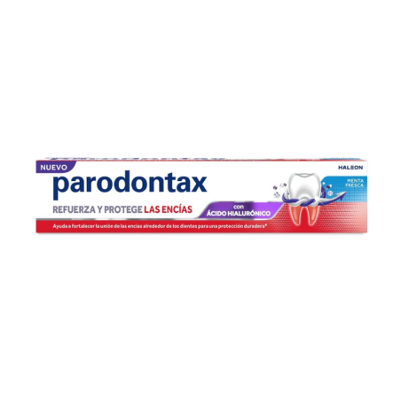 Parodontax refuerza y protege las encías dentífrico 1 tubo 75ml sabor menta fresca