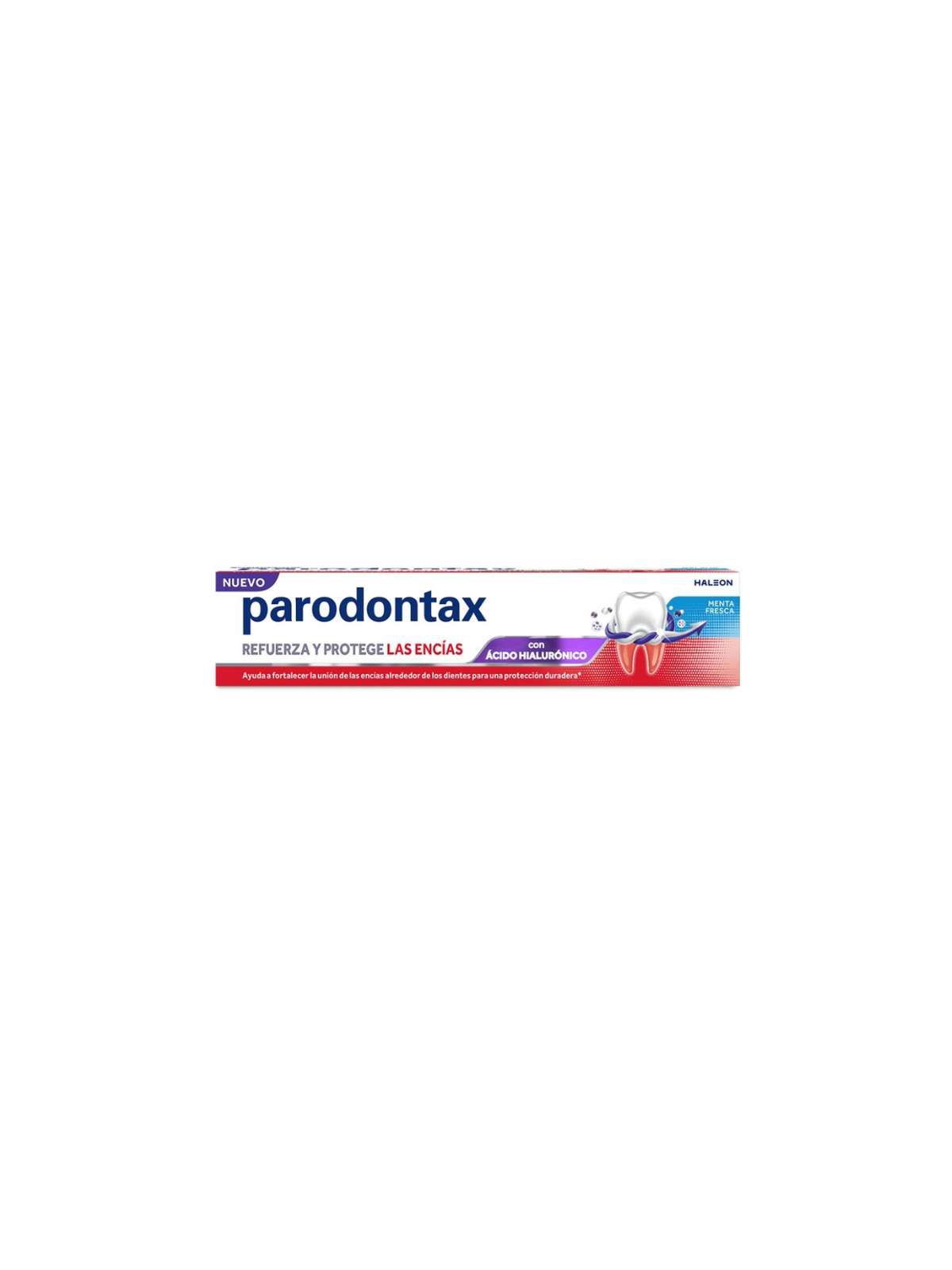 Parodontax refuerza y protege las encías dentífrico 1 tubo 75ml sabor menta fresca