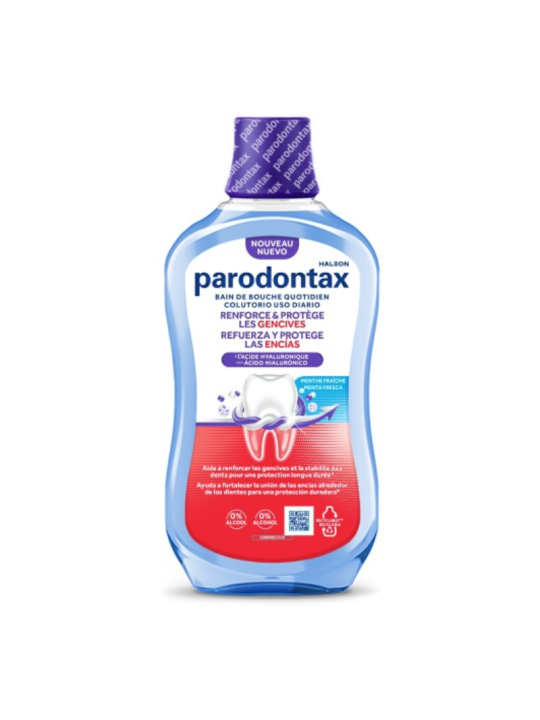 Parodontax refuerza y protege las encías colutorio 1 envase 500ml