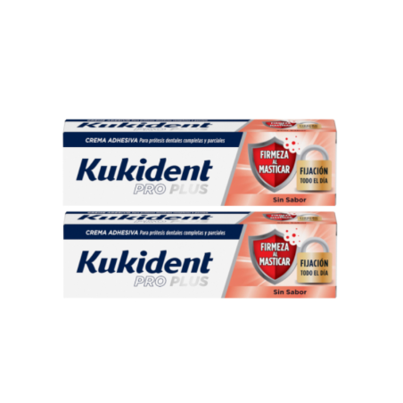 Kukident duplo doble acción 40g + 40g