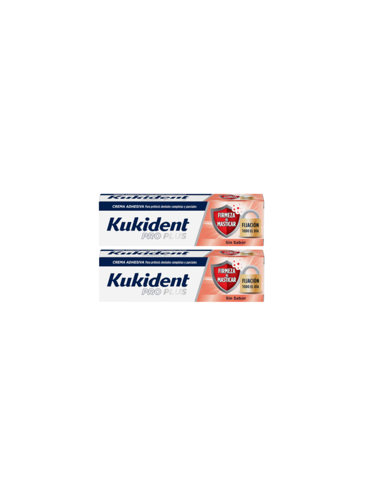 Kukident duplo doble acción 40g + 40g