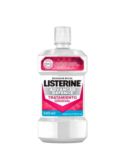 Listerine advanced defence tratamiento gingival 500ml