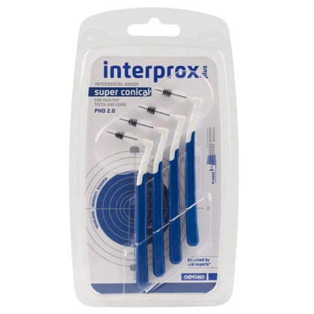 VITIS cepillo espacio interproximal interprox phd 2.0 super conico 4uds