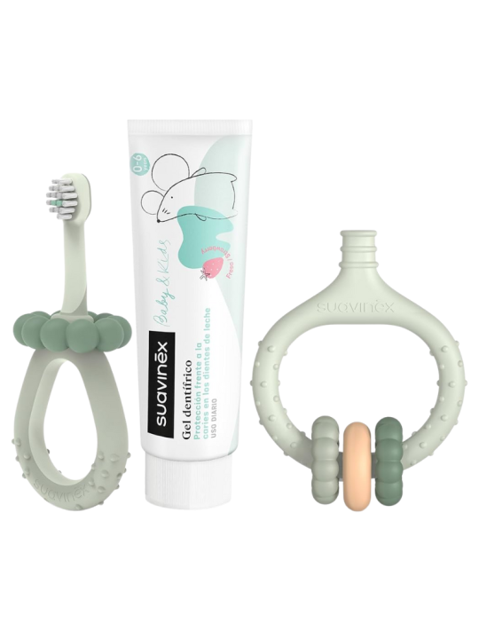 Suavinex mi primer set cuidado dental + 0 meses set