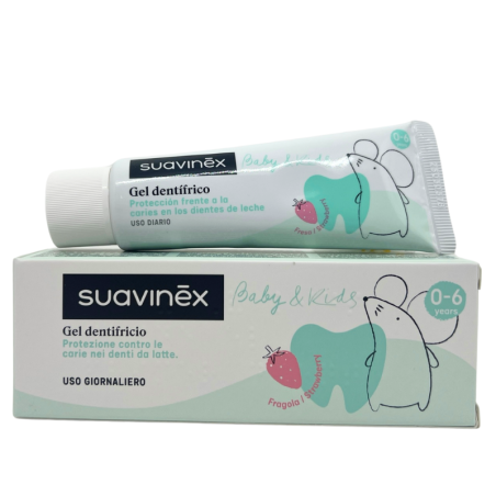 Suavinex oral baby dentífrico 50ml sabor fresa