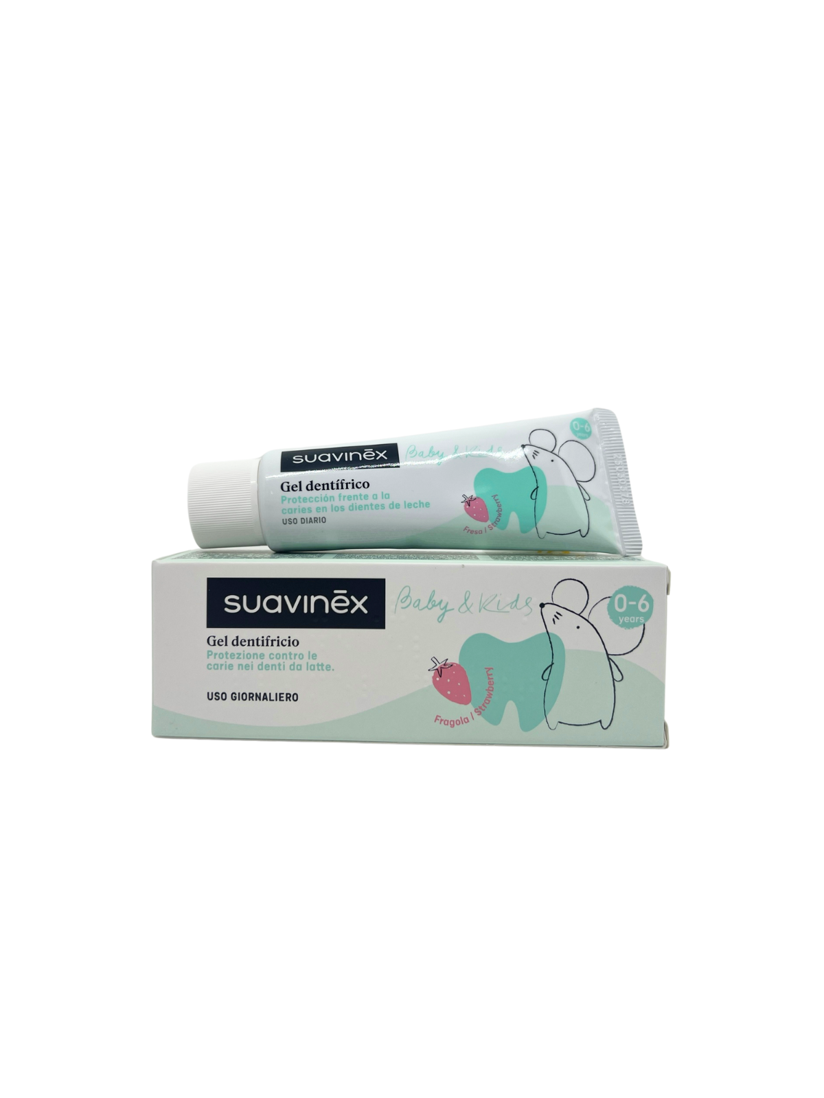 Suavinex oral baby dentífrico 50ml sabor fresa