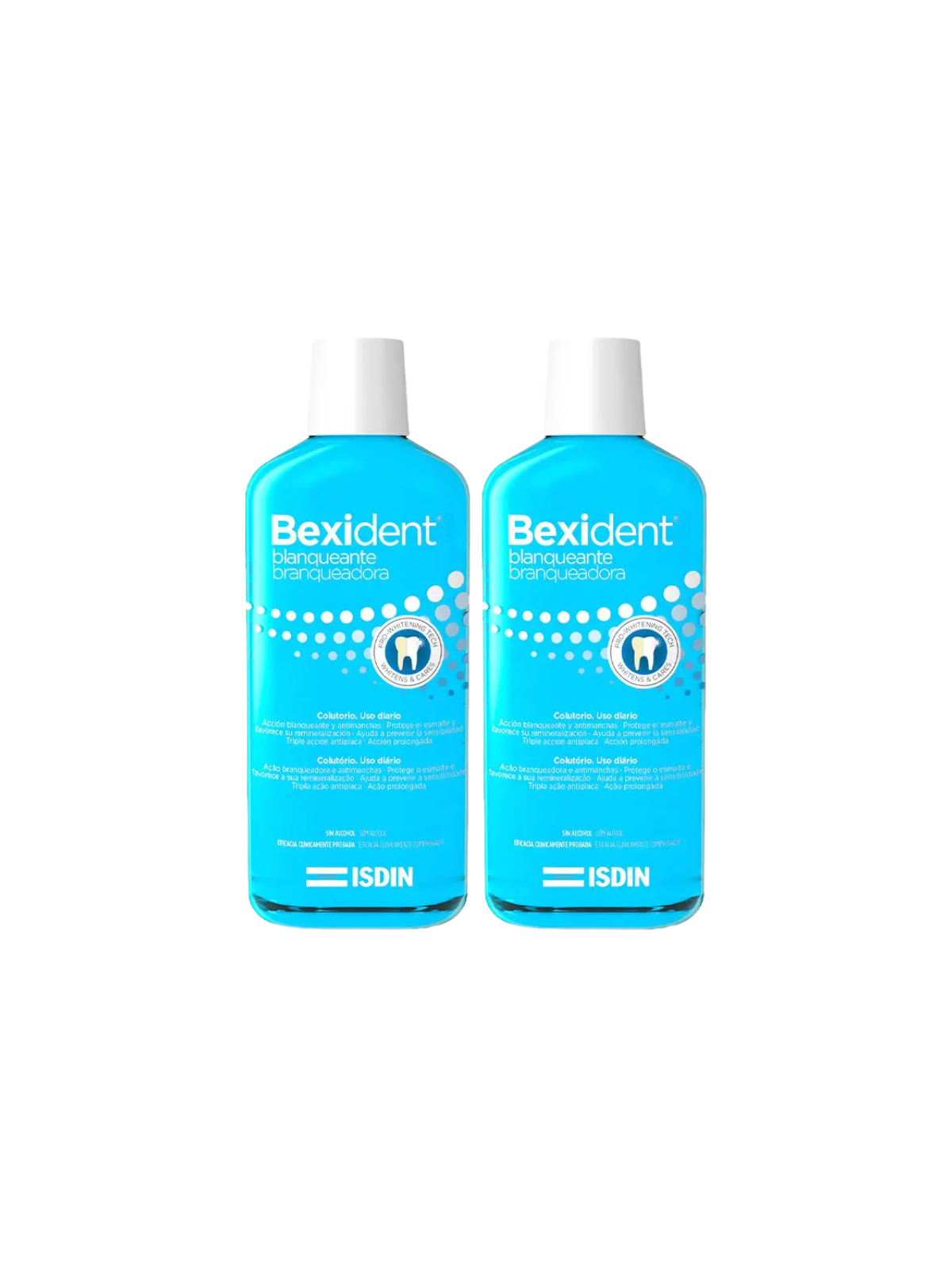 ISDIN bexident colutorio blanqueante duplo 500ml