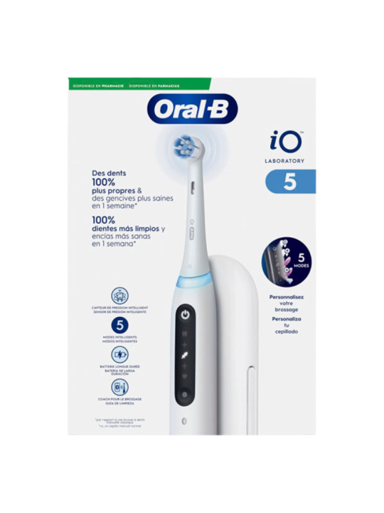 Oral-B cepillo dental eléctrico iO 5 laboratory blanco
