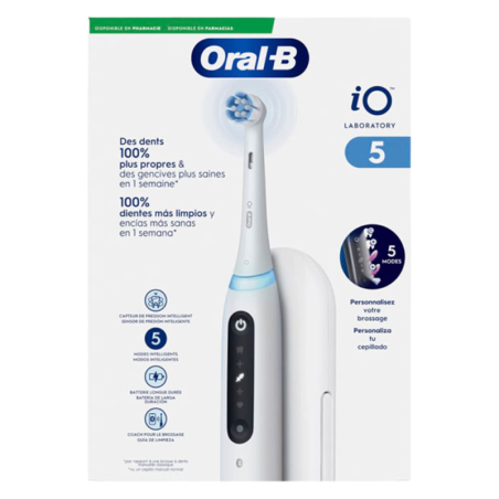 Oral-B cepillo dental eléctrico iO 5 laboratory blanco