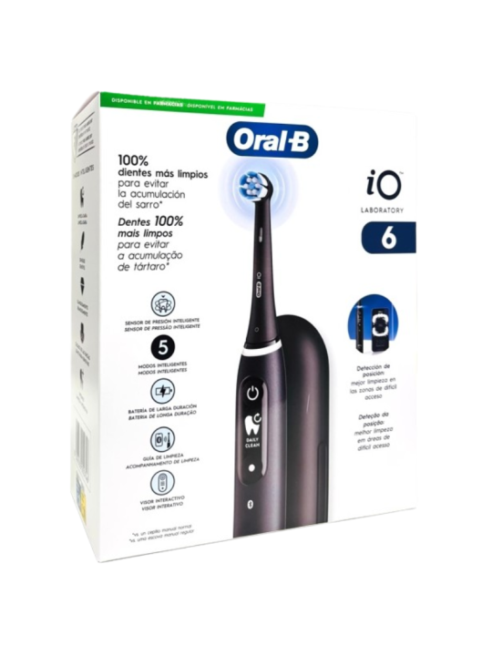 Oral-B cepillo eléctrico limpieza profesional  iO 6 color negro