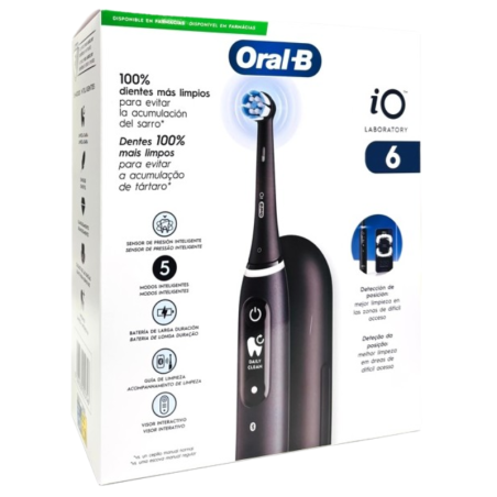Oral-B cepillo eléctrico limpieza profesional  iO 6 color negro