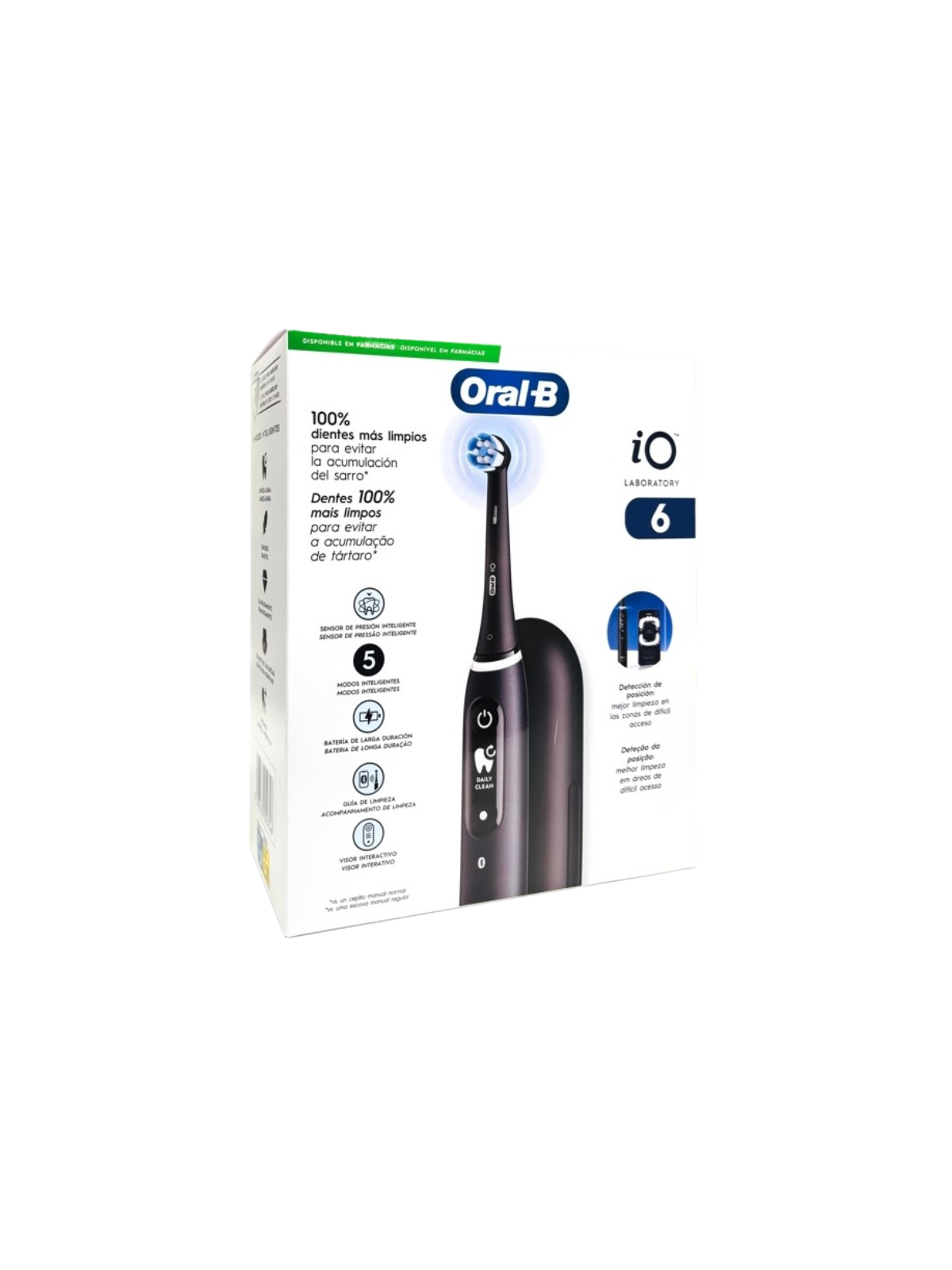 Oral-B cepillo eléctrico limpieza profesional  iO 6 color negro