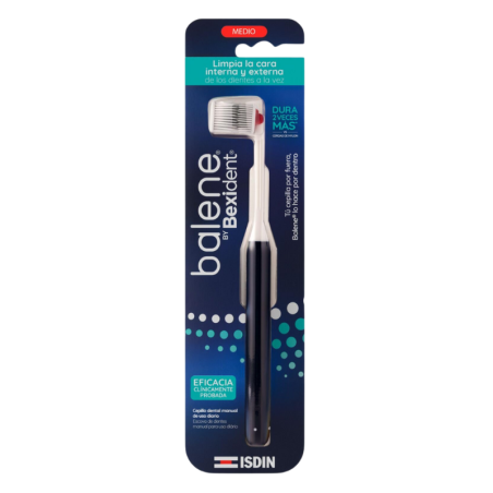 Isdin bexident balene cepillo adulto medio color azul