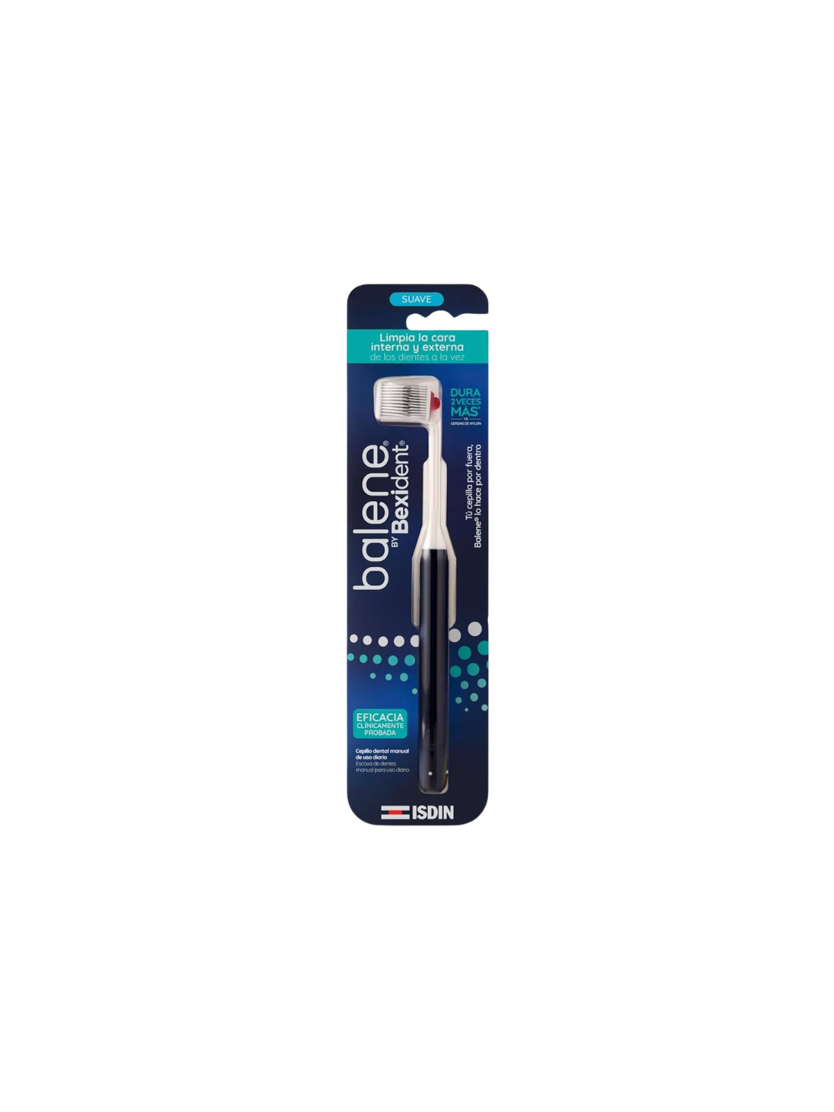 Isdin bexident balene cepillo adulto suave color azul