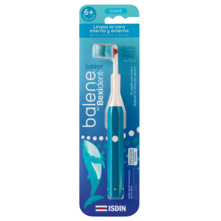 Isdin bexident balene cepillo infantil suave color aqua