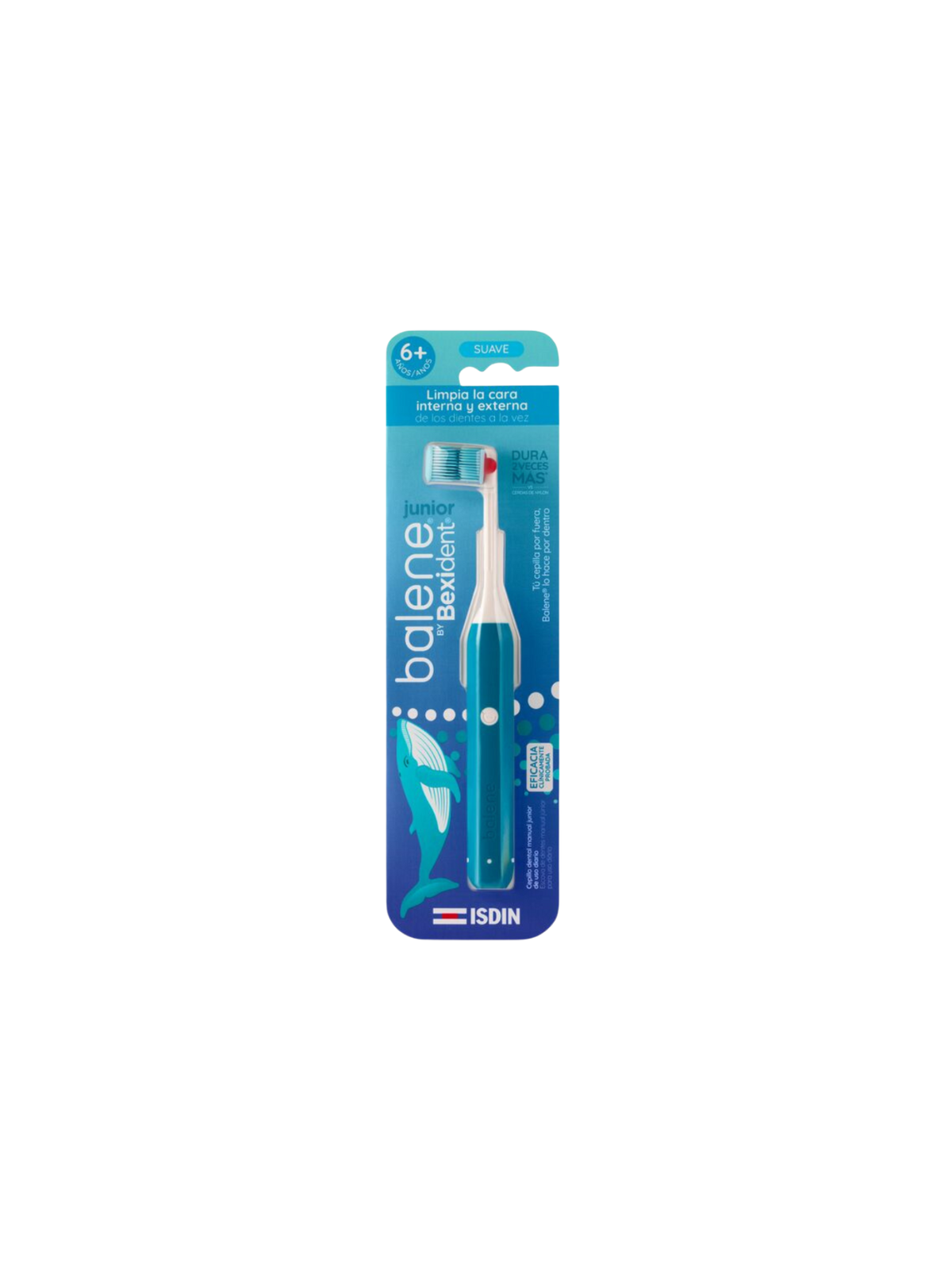 Isdin bexident balene cepillo infantil suave color aqua