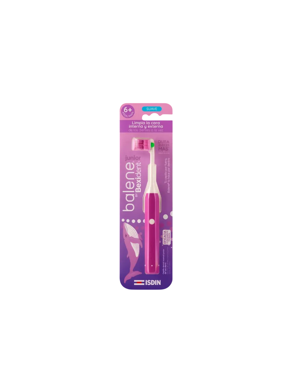 Isdin bexident balene cepillo infantil suave color violeta