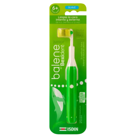 Isdin bexident balene cepillo infantil suave color verde